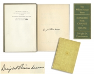 Dwight D. Eisenhower Signed Limited Edition of His Memoir, The White House Years -- Uninscribed, #823 of the Limited Edition